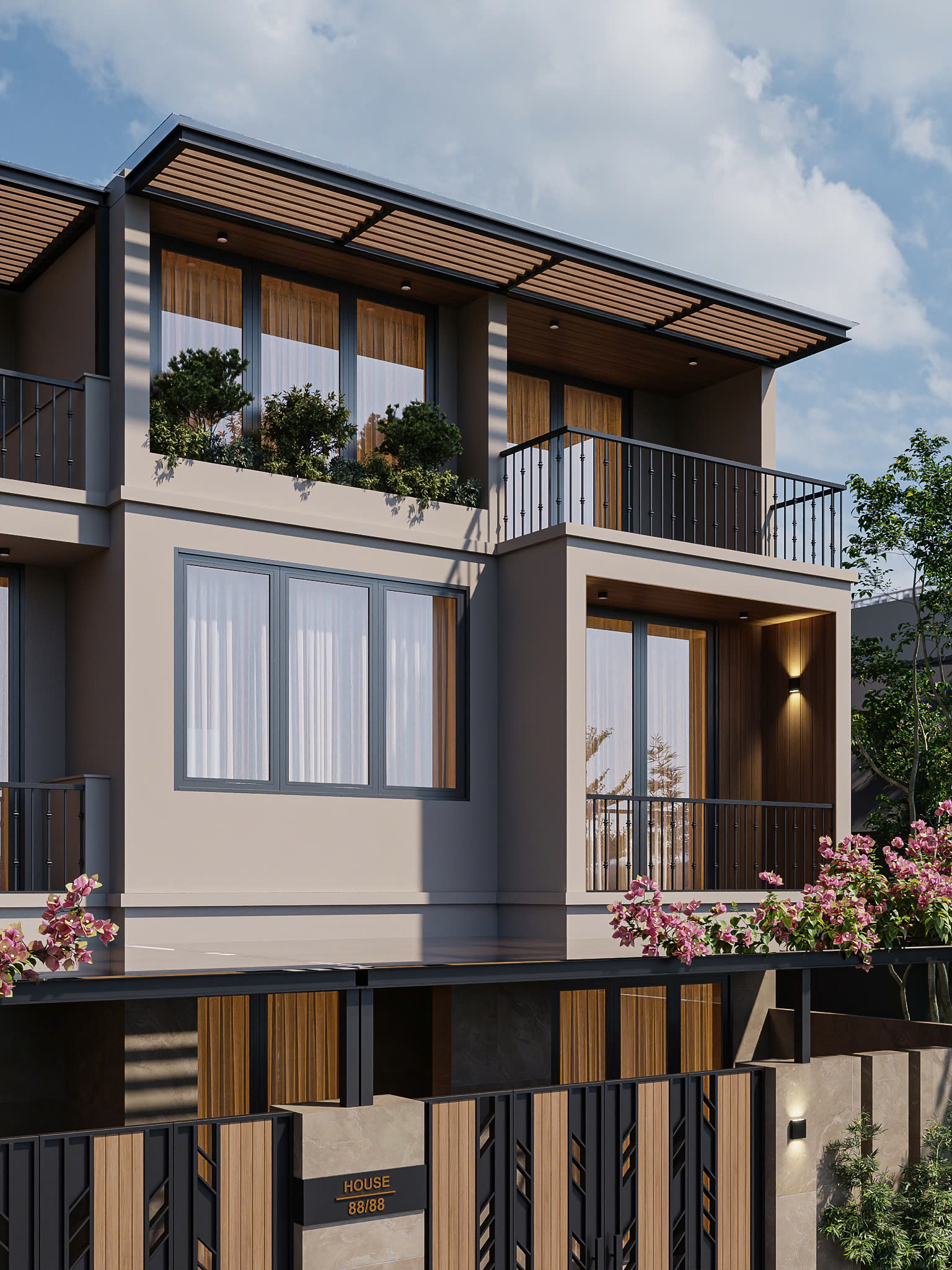 Nhà phố Tân Phú - 310m²